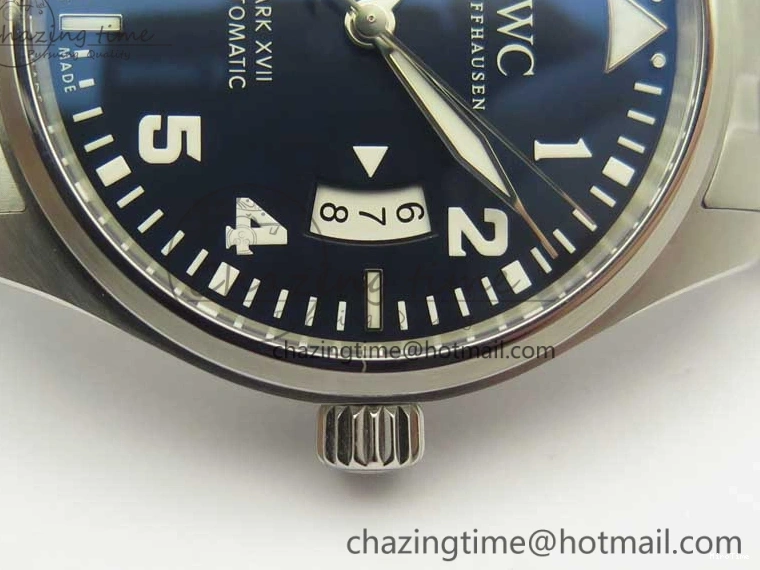 MIROTIME 1231 Mark XVII IW327014 Le Petit Prince MKS 1:1 Best Edition Blue Dial on SS Bracelet MIYOTA 9015 V FastDry 7191